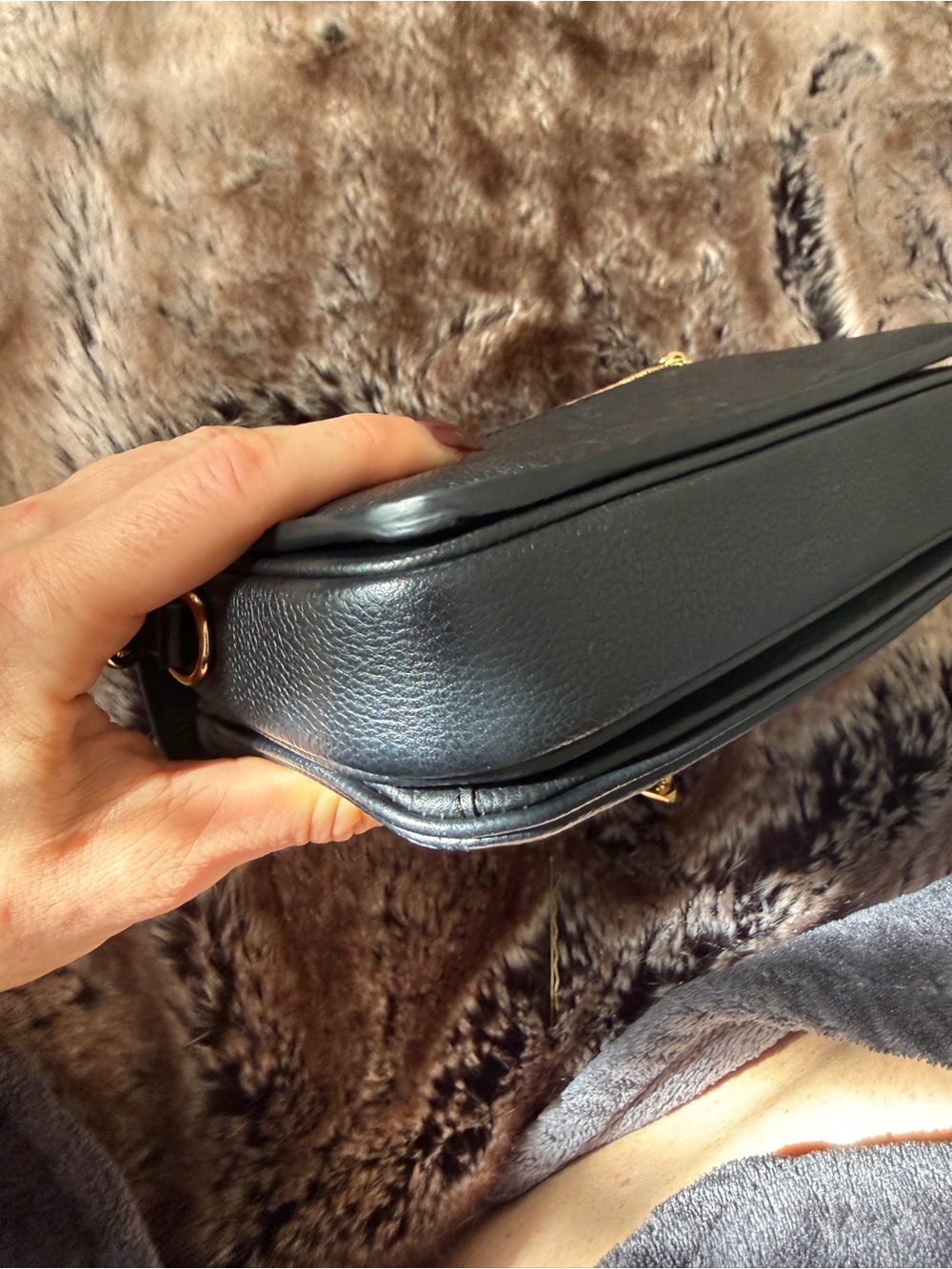 Louis Vuitton Black Empreinte Pochette Metis East West Shoulder Bag (Authentic) - Picture 13 of 16